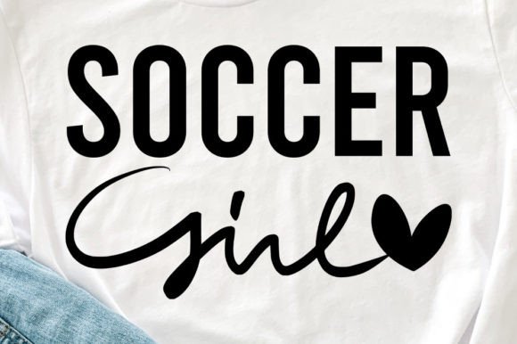 A Soccer Girl Graphic for Bold Craft-Driven Projects