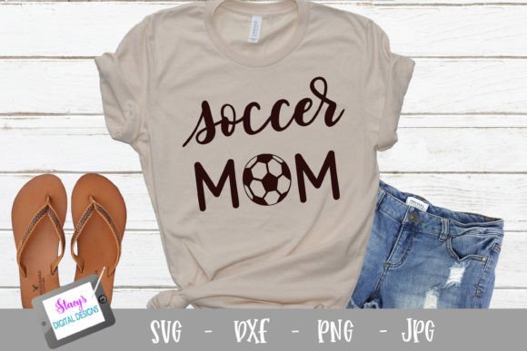 A Soccer Mom SVG for Crafts and Graphics Marketing