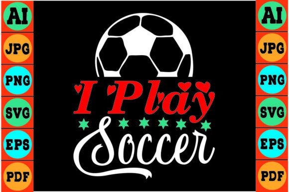 A Soccer SVG Graphic Design for Crafts and Creative Merchandise