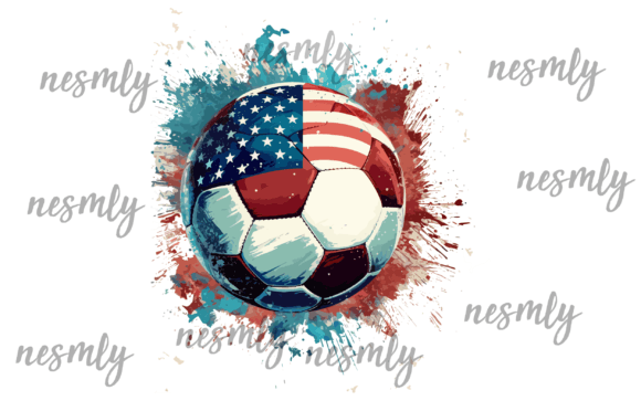 American Flag Soccer Ball Illustration: A Practical Asset Review