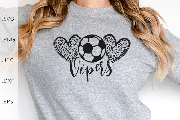 Heart Leopard Soccer Vipers Graphics: A Brand Designer's Review