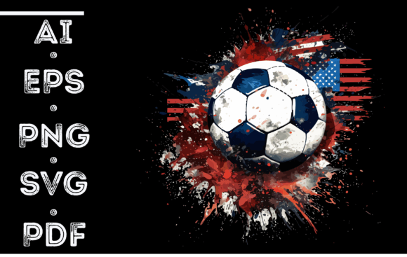 How the 4th of July Soccer Graphic Enhances Brand Identity