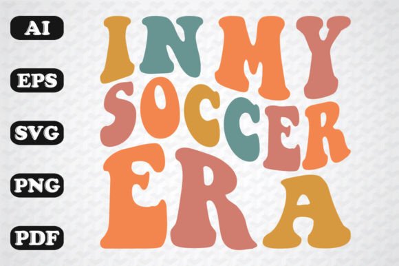 In My Soccer Era Retro SVG: A Designer's Take on Branding Graphics