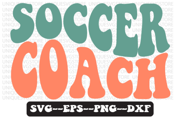 Soccer Coach Retro Wavy SVG: A Graphics & Crafts Review