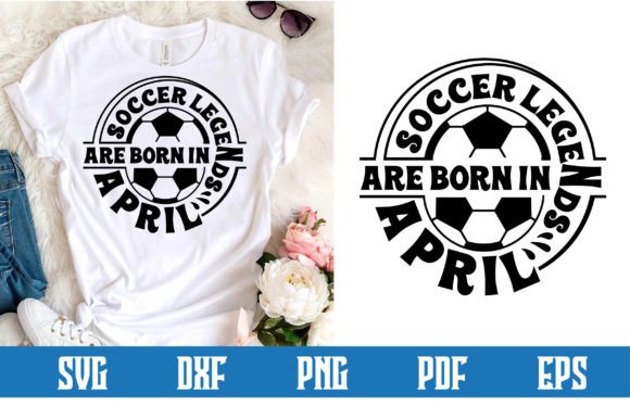 Soccer Legends Graphics for April Craft Projects