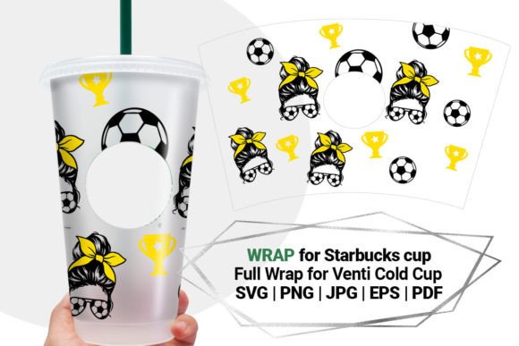Soccer Mom Graphics: A Crafts Asset for Starbucks Tumblers