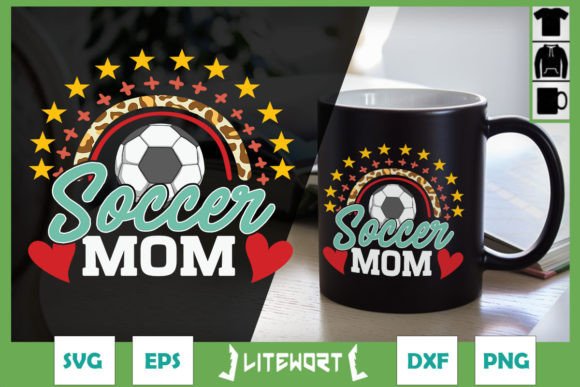 The Soccer Mom Rainbow Mother's Day Graphics: A Crafts Designer's Review